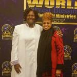 Karen Clark Sheard and Prophetess Terry D. McLean